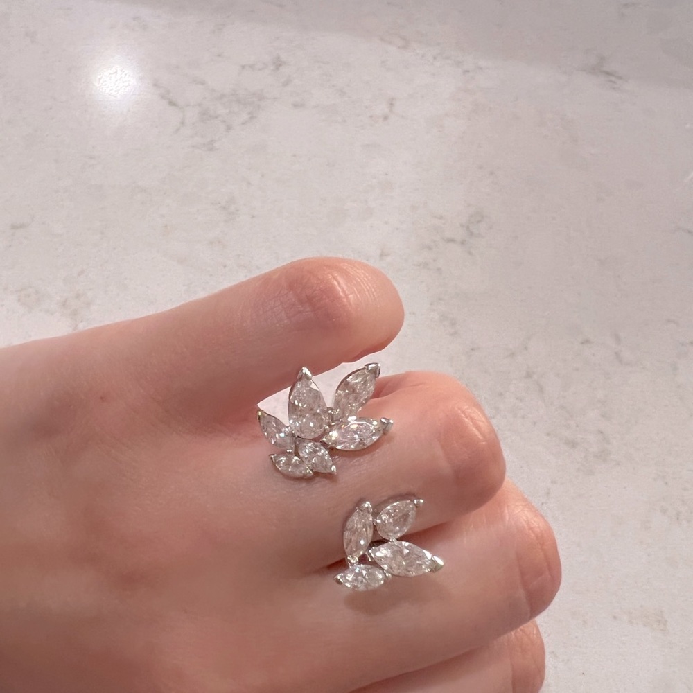 Swarovski Open Ring - image 2